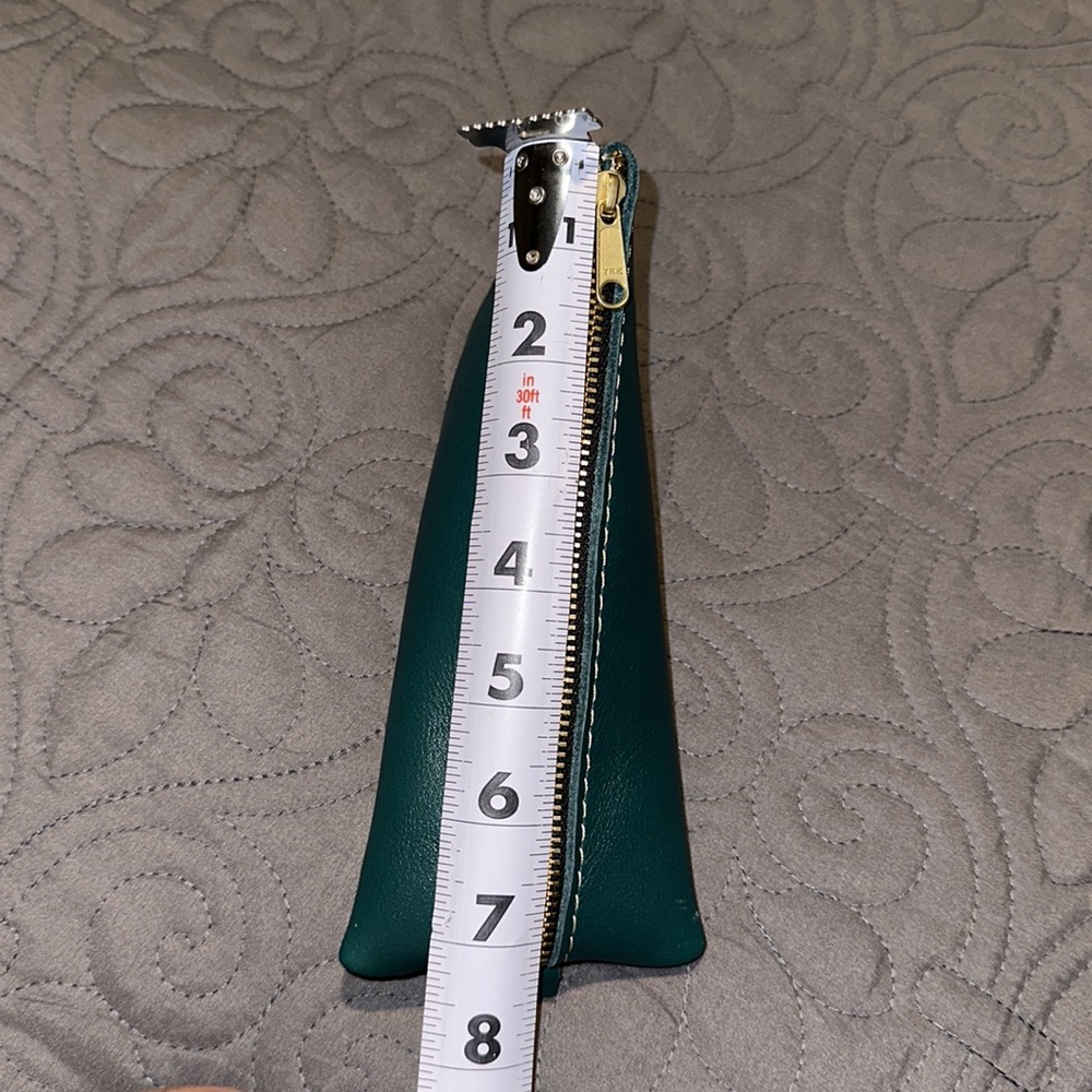 Portland Leather goods Alpine pouch in Peacock - Picture 4 of 14